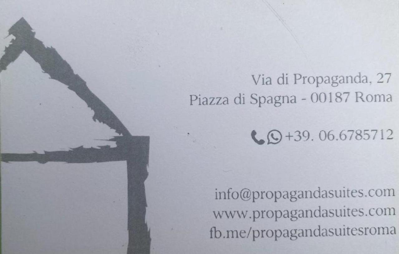 Propaganda Suites Рим Экстерьер фото